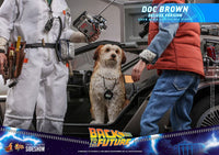 HOT TOYS - Back To The Future - Doc Brown (Deluxe Version) Action Figure 1/6 30 cm MMS610