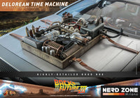 HOT TOYS - Back to the Future III Movie Masterpiece Vehicle 1/6 DeLorean Time Machine 72 cm