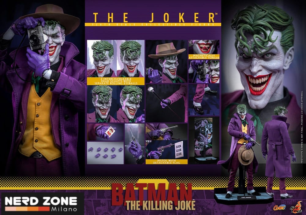 HOT TOYS - Batman: The Killing Joke Action Figure 1/6 The Joker 31 cm