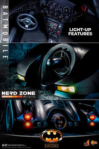 HOT TOYS - Batman (1989) Movie Masterpiece Action Figure 1/6 Batmobile 100 cm