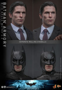 HOT TOYS - DC Comics: Batman Armory with Bruce Wayne 2.0 1:6 Scale Figure Set MMS750
