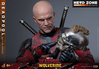 HOT TOYS - Deadpool & Wolverine Movie Masterpiece Action Figure 1/6 Deadpool (Battling Version) 31 cm MMS782