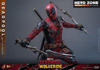 HOT TOYS - Deadpool & Wolverine Movie Masterpiece Action Figure 1/6 Deadpool (Battling Version) 31 cm MMS782