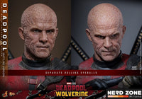 HOT TOYS - Deadpool & Wolverine Movie Masterpiece Action Figure 1/6 Deadpool (Battling Version) 31 cm MMS782