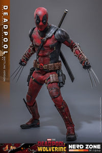 HOT TOYS - Deadpool & Wolverine Movie Masterpiece Action Figure 1/6 Deadpool (Battling Version) 31 cm MMS782