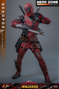 HOT TOYS - Deadpool & Wolverine Movie Masterpiece Action Figure 1/6 Deadpool (Battling Version) 31 cm MMS782