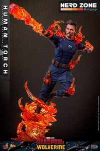 HOT TOYS - Deadpool & Wolverine Movie Masterpiece Action Figure 1/6 Human Torch 31 cm