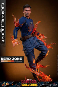 HOT TOYS - Deadpool & Wolverine Movie Masterpiece Action Figure 1/6 Human Torch 31 cm