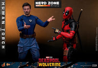 HOT TOYS - Deadpool & Wolverine Movie Masterpiece Action Figure 1/6 Human Torch 31 cm