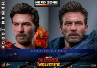 HOT TOYS - Deadpool & Wolverine Movie Masterpiece Action Figure 1/6 Human Torch 31 cm
