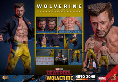 HOT TOYS - Deadpool & Wolverine Movie Masterpiece Action Figure 1/6 Wolverine (TVA Jacket Version) 31 cm MMS756
