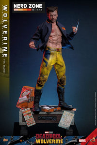 HOT TOYS - Deadpool & Wolverine Movie Masterpiece Action Figure 1/6 Wolverine (TVA Jacket Version) 31 cm MMS756