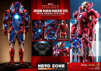 HOT TOYS - Iron Man 3 Diorama 1/6 Iron Man Mark VII (Open Armor Version) 32 cm