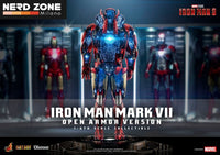 HOT TOYS - Iron Man 3 Diorama 1/6 Iron Man Mark VII (Open Armor Version) 32 cm