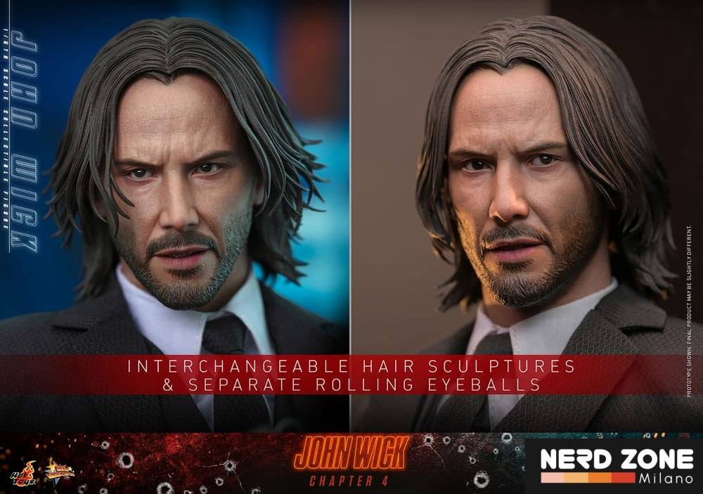 HOT TOYS - John Wick: Chapter 4 Movie Masterpiece Action Figure 1/6 John Wick 30 cm