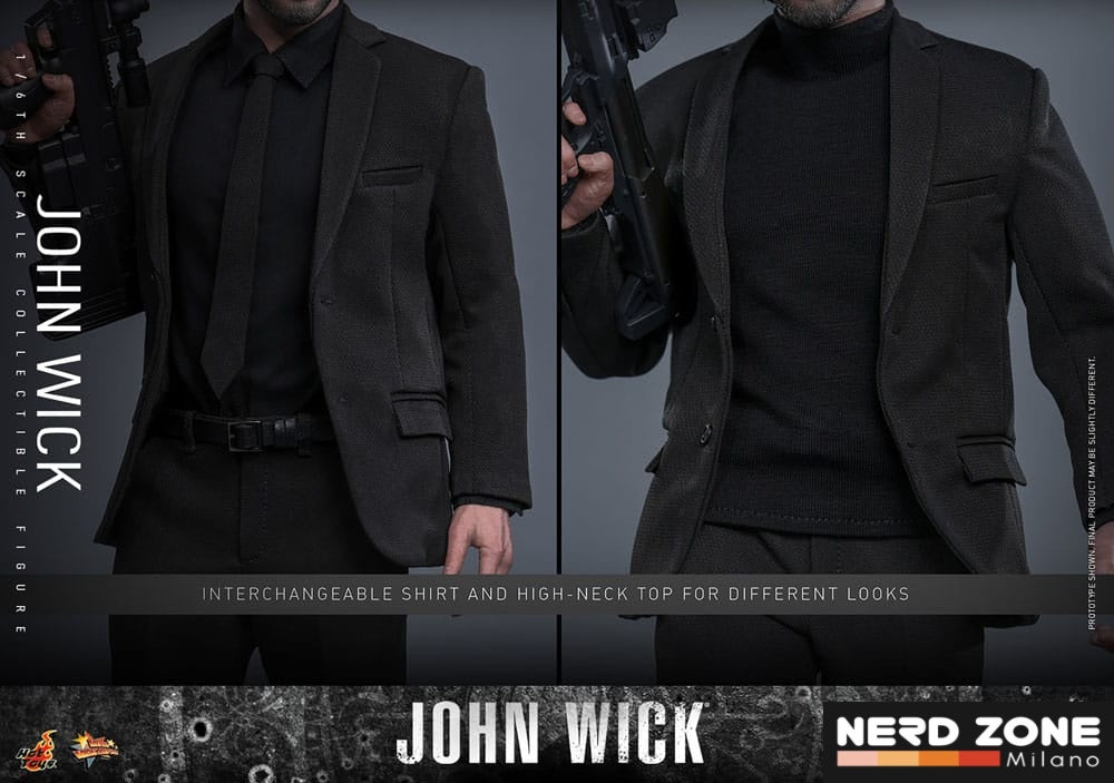 HOT TOYS - John Wick Movie Masterpiece Action Figure 1/6 John Wick 31 cm MMS832