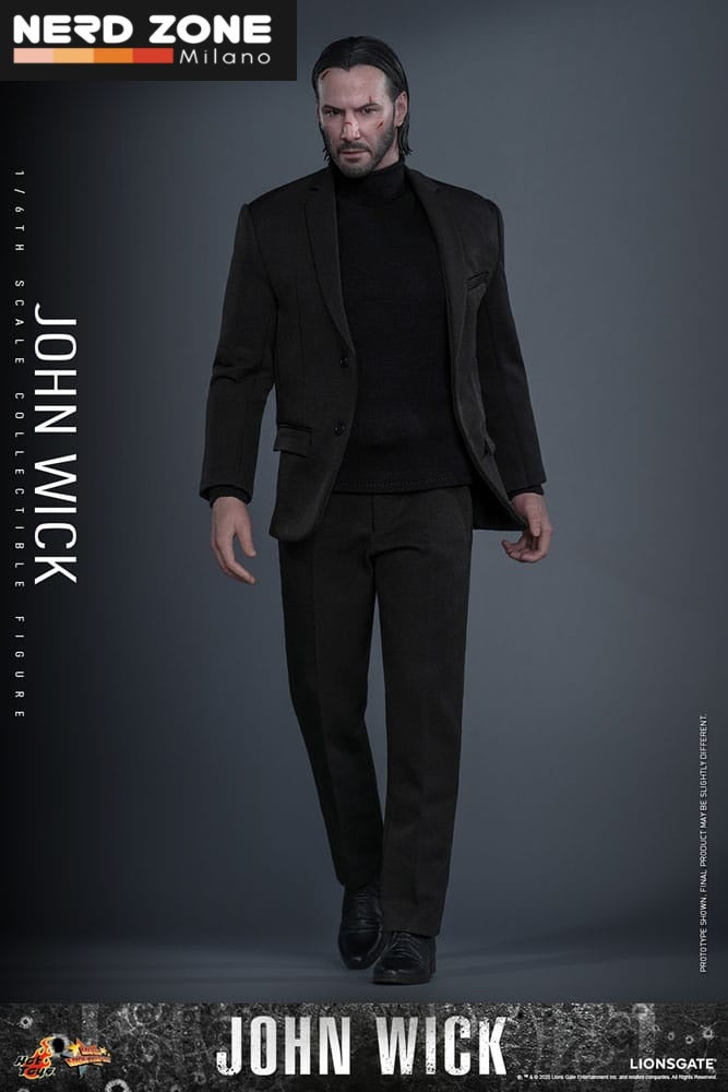 HOT TOYS - John Wick Movie Masterpiece Action Figure 1/6 John Wick 31 cm MMS832