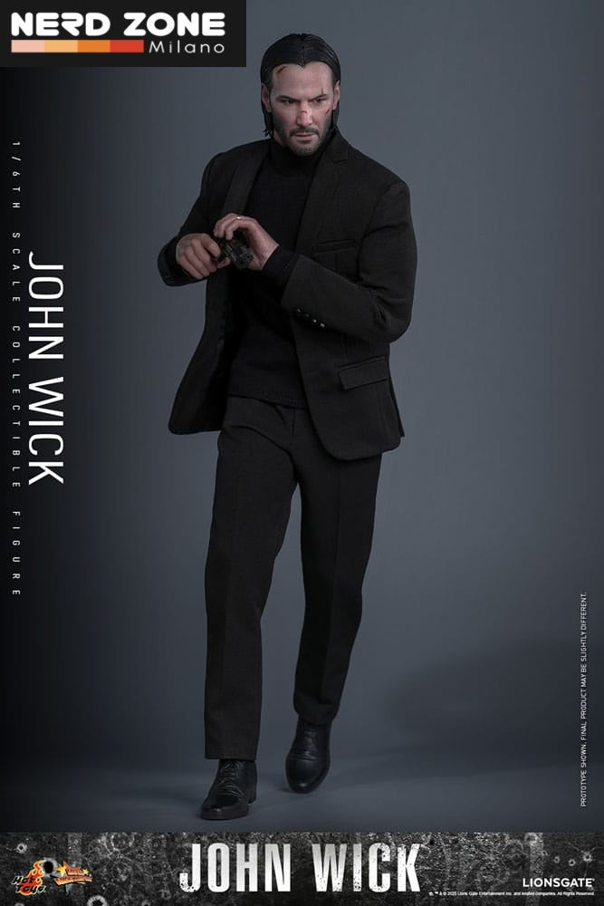 HOT TOYS - John Wick Movie Masterpiece Action Figure 1/6 John Wick 31 cm MMS832