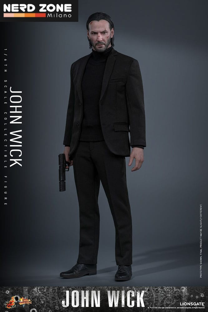 HOT TOYS - John Wick Movie Masterpiece Action Figure 1/6 John Wick 31 cm MMS832