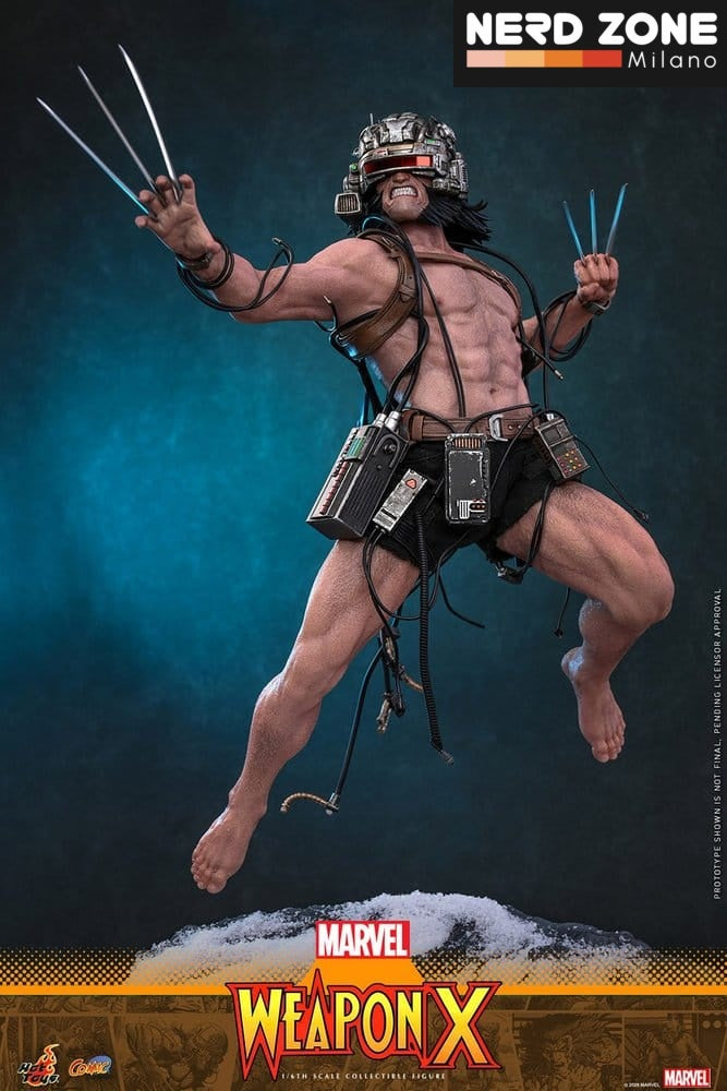 PRE ORDINE - HOT TOYS - Marvel Comic Masterpiece Action Figure 1/6 Weapon X 31 cm