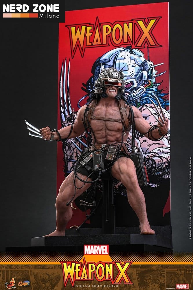 PRE ORDINE - HOT TOYS - Marvel Comic Masterpiece Action Figure 1/6 Weapon X 31 cm