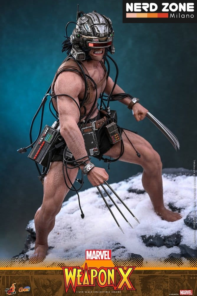 PRE ORDINE - HOT TOYS - Marvel Comic Masterpiece Action Figure 1/6 Weapon X 31 cm
