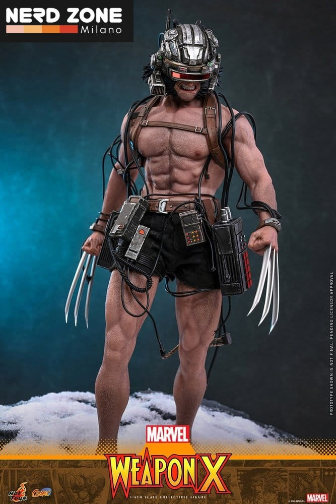 PRE ORDINE - HOT TOYS - Marvel Comic Masterpiece Action Figure 1/6 Weapon X 31 cm