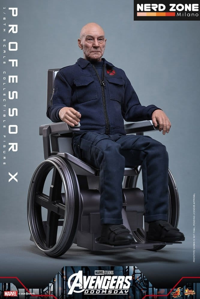 PRE ORDINE - HOT TOYS - Marvel X-Men Action Figure 1/6 Professor X 25 cm