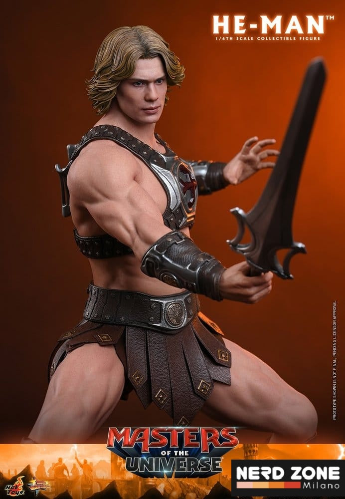 PRE ORDINE - HOT TOYS - Masters of the Universe Movie Masterpiece Action Figure 1/6 He-Man 31 cm