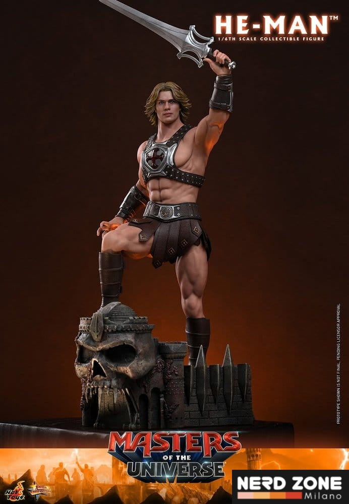 PRE ORDINE - HOT TOYS - Masters of the Universe Movie Masterpiece Action Figure 1/6 He-Man 31 cm