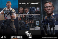 HOT TOYS - No Time To Die Movie Masterpiece Action Figure 1/6 James Bond (Commando Outfit) Hot Toys Exclusive 30 cm MMS804