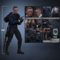 HOT TOYS - No Time To Die Movie Masterpiece Action Figure 1/6 James Bond (Commando Outfit) Hot Toys Exclusive 30 cm MMS804