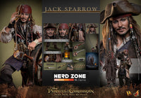 HOT TOYS - Pirates of the Caribbean: Dead Men Tell No Tales - Jack Sparrow - 1:6 Scale Figure DX37
