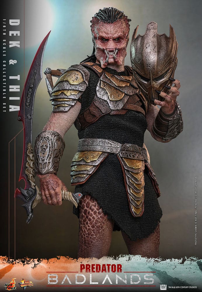 PRE ORDINE - HOT TOYS - Predator: Badlands Movie Masterpiece Action Figure 1/6 Dek & Thia 30 cm
