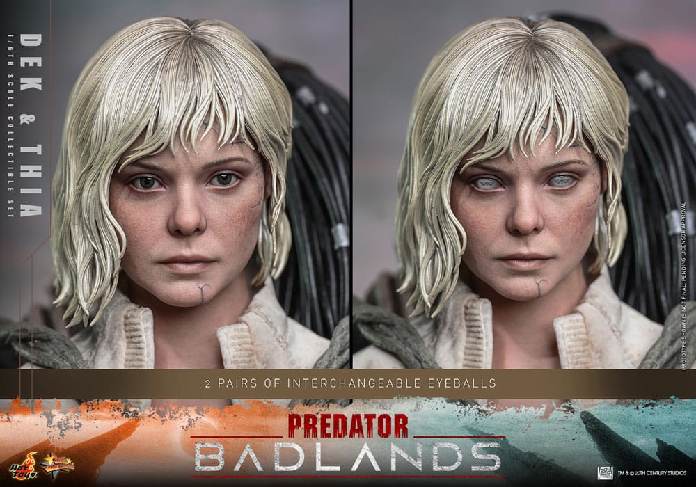 PRE ORDINE - HOT TOYS - Predator: Badlands Movie Masterpiece Action Figure 1/6 Dek & Thia 30 cm