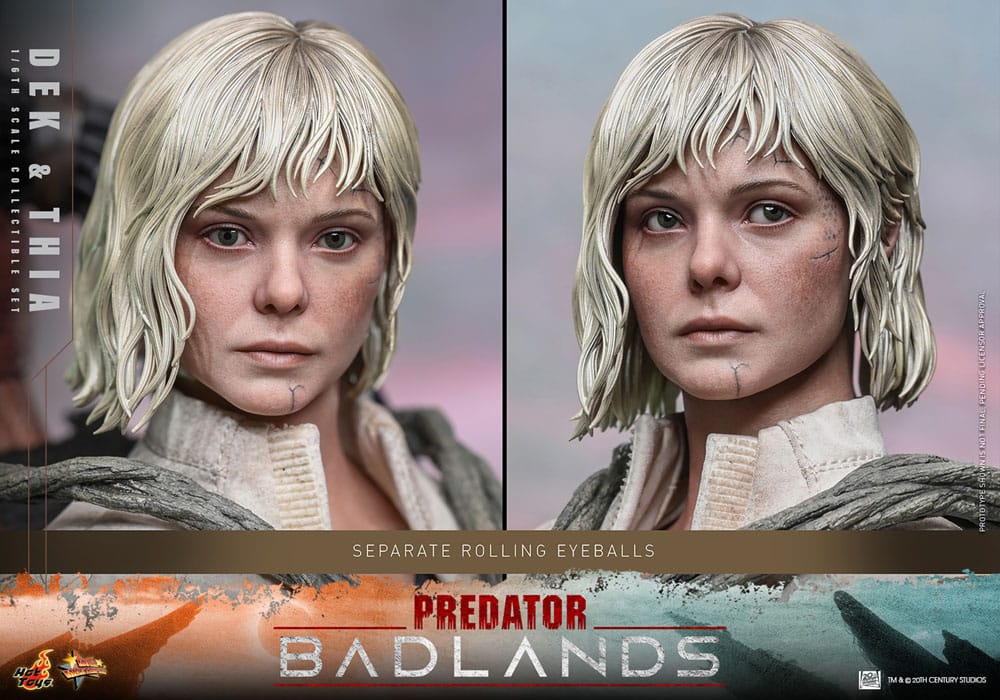 PRE ORDINE - HOT TOYS - Predator: Badlands Movie Masterpiece Action Figure 1/6 Dek & Thia 30 cm