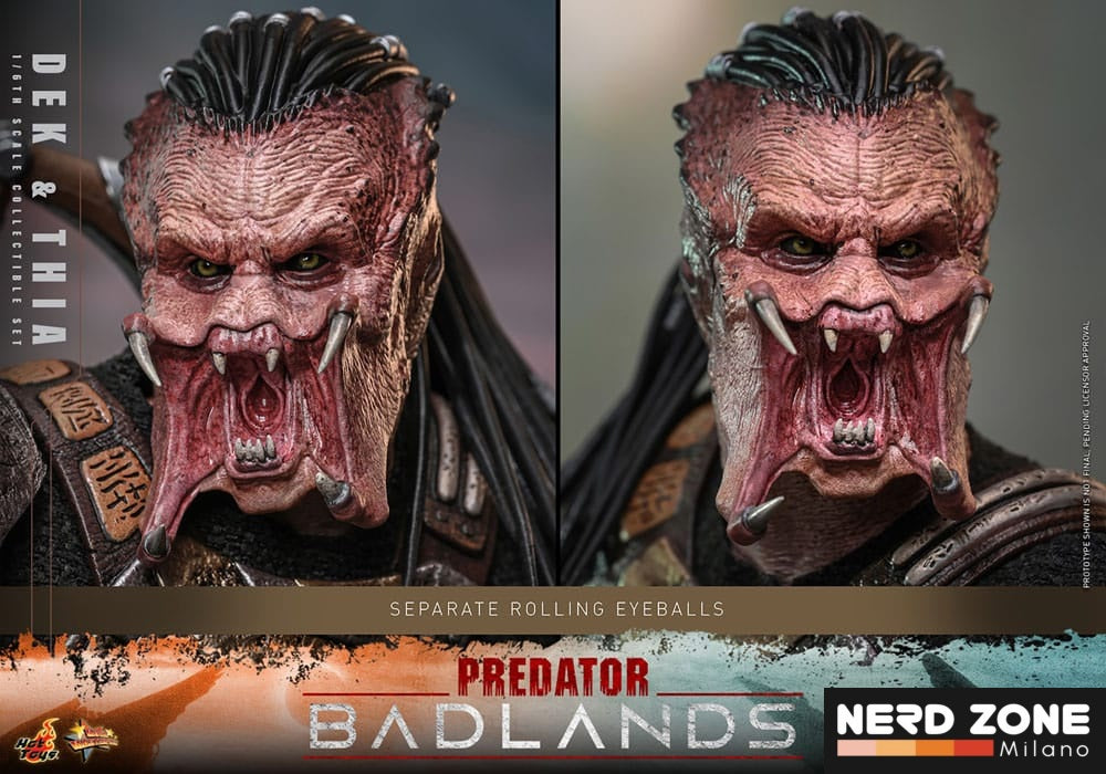 PRE ORDINE - HOT TOYS - Predator: Badlands Movie Masterpiece Action Figure 1/6 Dek & Thia 30 cm