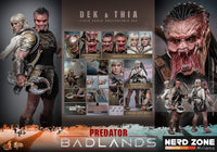 PRE ORDINE - HOT TOYS - Predator: Badlands Movie Masterpiece Action Figure 1/6 Dek & Thia 30 cm