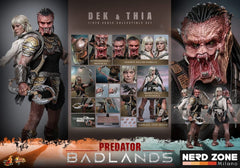 PRE ORDINE - HOT TOYS - Predator: Badlands Movie Masterpiece Action Figure 1/6 Dek & Thia 30 cm