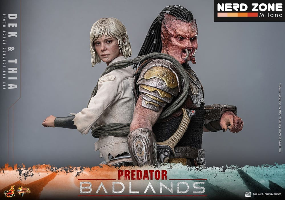 PRE ORDINE - HOT TOYS - Predator: Badlands Movie Masterpiece Action Figure 1/6 Dek & Thia 30 cm