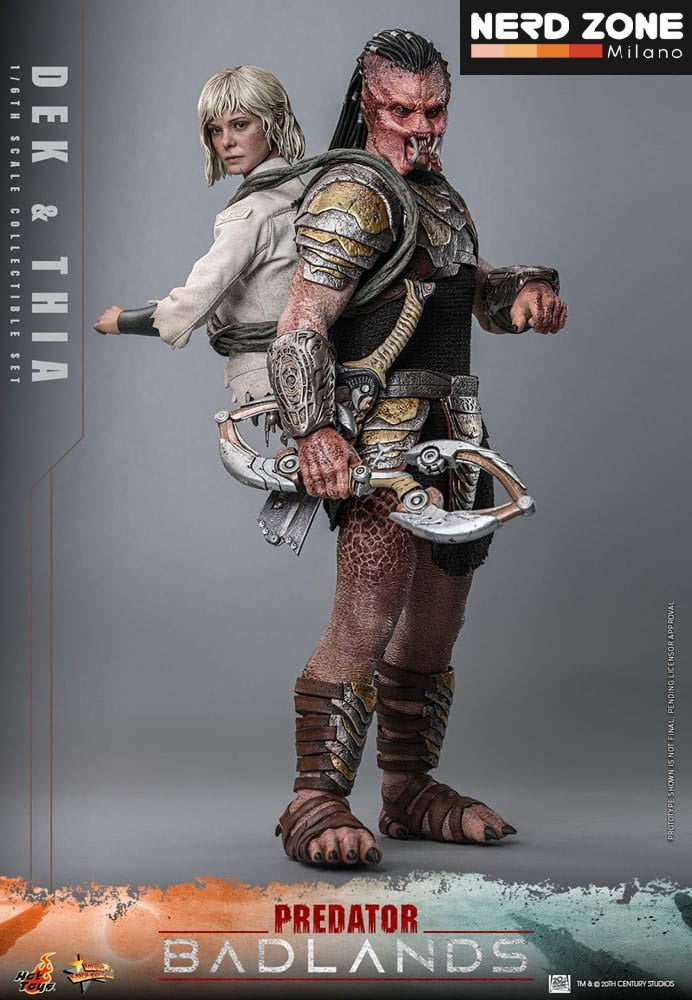 PRE ORDINE - HOT TOYS - Predator: Badlands Movie Masterpiece Action Figure 1/6 Dek & Thia 30 cm