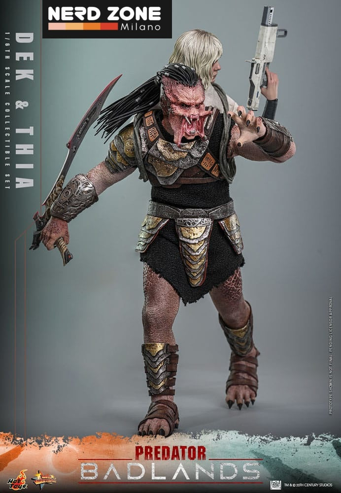 PRE ORDINE - HOT TOYS - Predator: Badlands Movie Masterpiece Action Figure 1/6 Dek & Thia 30 cm