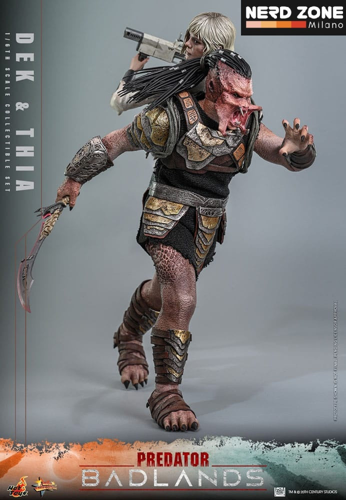 PRE ORDINE - HOT TOYS - Predator: Badlands Movie Masterpiece Action Figure 1/6 Dek & Thia 30 cm
