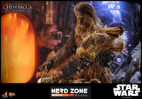 HOT TOYS - STAR WARS - EPISODE V - Chewbacca With Disassembled C-3PO - Action Figure 1/6  MMS766 36 cm