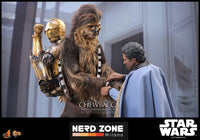 HOT TOYS - STAR WARS - EPISODE V - Chewbacca With Disassembled C-3PO - Action Figure 1/6  MMS766 36 cm