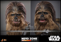 HOT TOYS - STAR WARS - EPISODE V - Chewbacca With Disassembled C-3PO - Action Figure 1/6  MMS766 36 cm