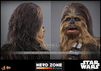 HOT TOYS - STAR WARS - EPISODE V - Chewbacca With Disassembled C-3PO - Action Figure 1/6  MMS766 36 cm