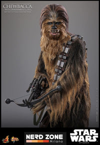 HOT TOYS - STAR WARS - EPISODE V - Chewbacca With Disassembled C-3PO - Action Figure 1/6  MMS766 36 cm