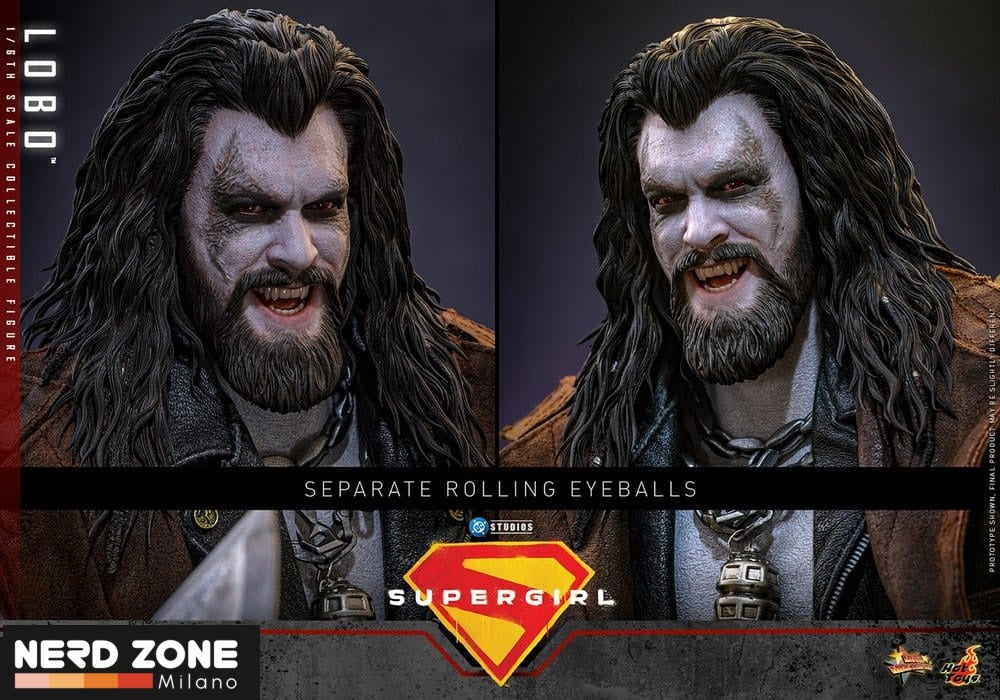 PRE ORDINE - HOT TOYS - SUPERGIRL DC Comics Movie Masterpiece Action Figure 1/6 Lobo 33 cm