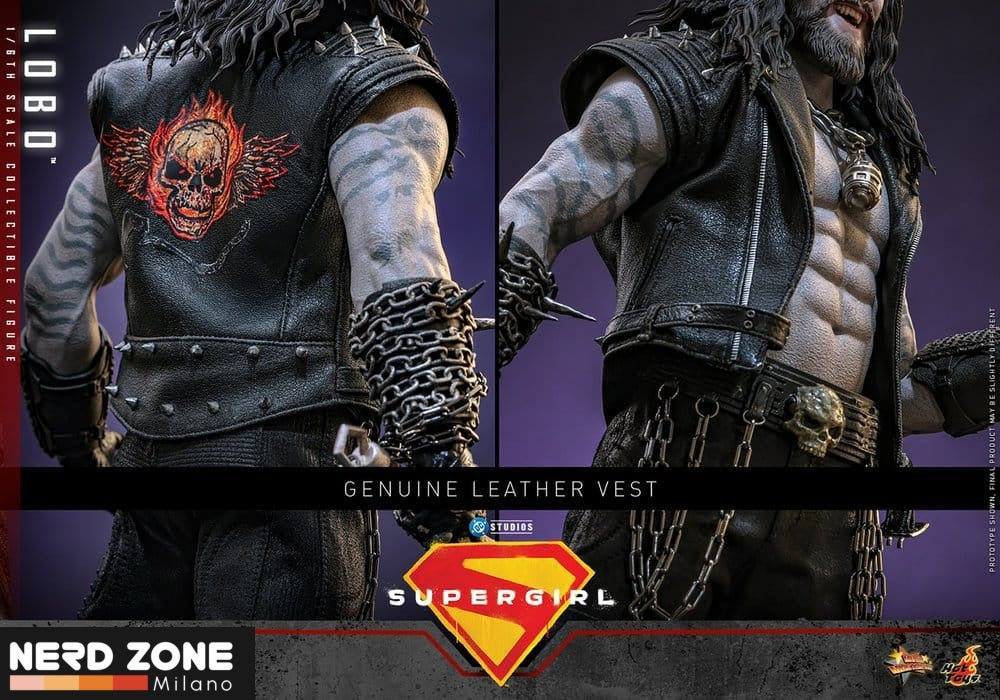 PRE ORDINE - HOT TOYS - SUPERGIRL DC Comics Movie Masterpiece Action Figure 1/6 Lobo 33 cm